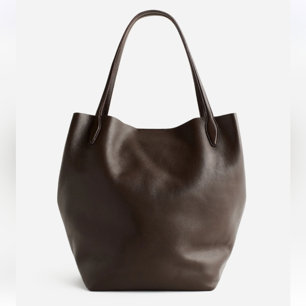 Madewell Oversized pebbled shopper